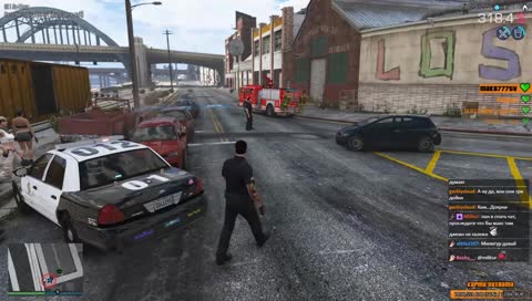 [Повтор] FreeRP#1 - Офицер Max Brooks - [День 27] - AmazingRP