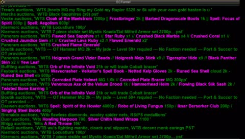 The East Commonlands tunnel on P99 Blue.