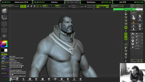 some high poly for Hammerhand  