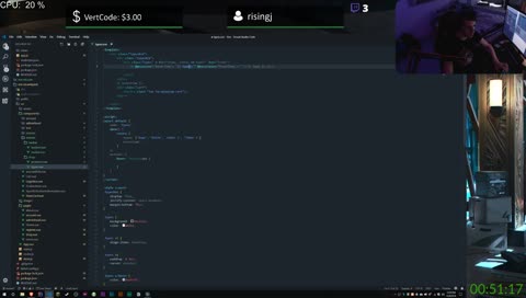 Learning VueJS & Transitions - New Cam Angle - Creating WebShop / Company Site { VueJS, Node }