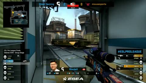 Ghost срещу mousesports [ESL Pro League финали]