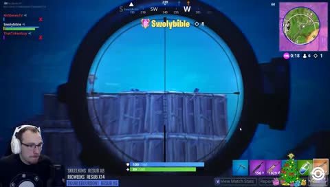 Dat O Face to Swoly snipes