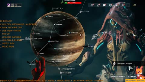 !giveaway • Ranking up in Fortuna • Floof snowboarding • Working towards Garuda • Relic hunting • Unlocking planets