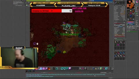 [PL/ENG] Sorc 0 to 100+ Game Day 10 - 50 followers 500 Tibia Coins giveaway!