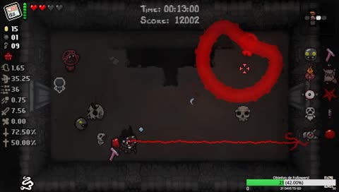 ROAD TO Manquear en The Binding Of Isaac