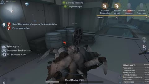 Playing Identity V come hangout !discord