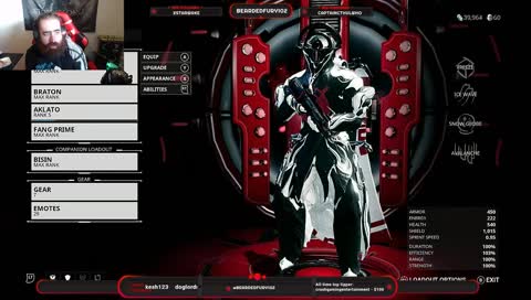 Warframe for you and me!!! / @beardedfury102 on most socials! / Lets go tenno!