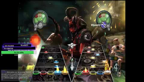 PASANDO GUITAR HERO 3 EN EXPERTO | !commands