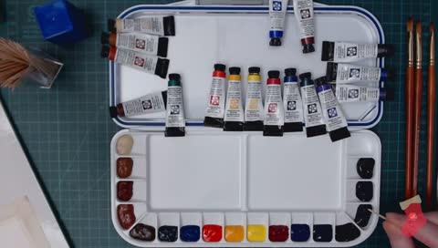 Art Supplies Haul, Swatching, then Continuing  Skyrim~! #430