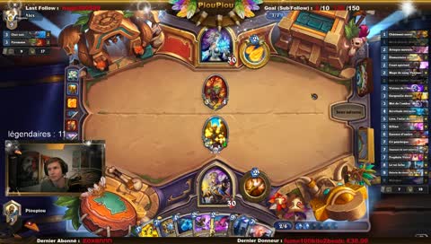 Ladder rang 10 | Hearthstone | PiouPiou | FR