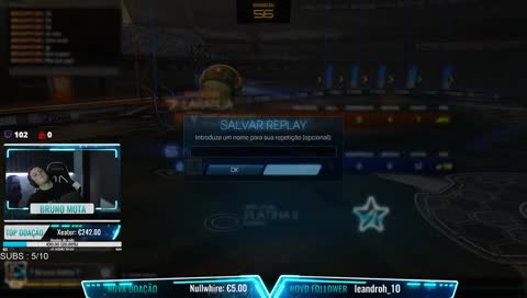 #6 ROCKET LEAGUE (COMPETITIVO 1VS1) RANK - PLATINA 2