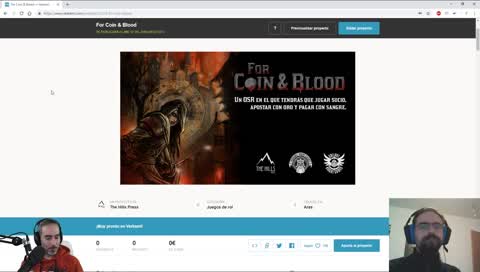 [ES] For Coin & Blood, en Verkami el 12 de diciembre.