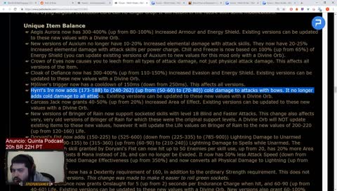 Nerfs ou Buffs? Vamos de que agora?