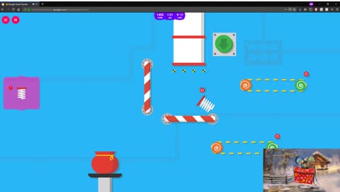 Playing Google's Santa Tracker games
