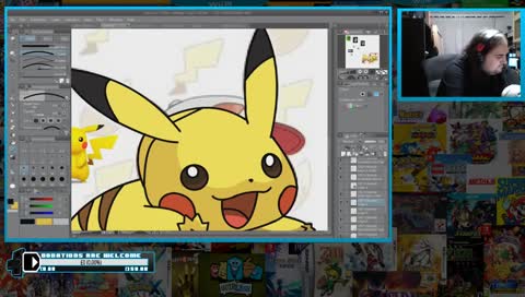 Art Time on Twitch: Pokemon digitizations