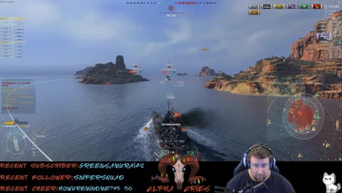 An evening with ships