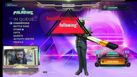 Paladins ACTION! MERCH GIVEAWAY! ACTION! !f4f !self promotion welcome !MiggySquad Hype