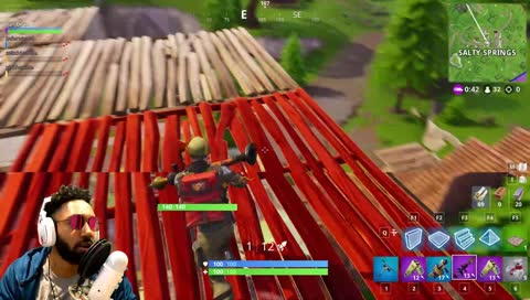 Trying to get better at Fortnite on keyboard & Mouse w/runJDrun