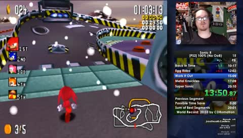 Sonic R [!PS2 ver.] Claiming both WR's tonight 