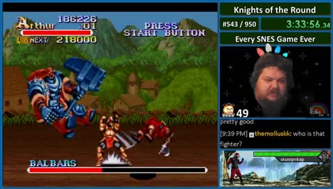 Floating Head vs SNES #543 - Knights of the Round