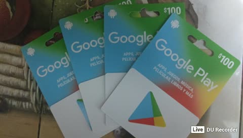 !!sorteando tajetas Google Play!!!