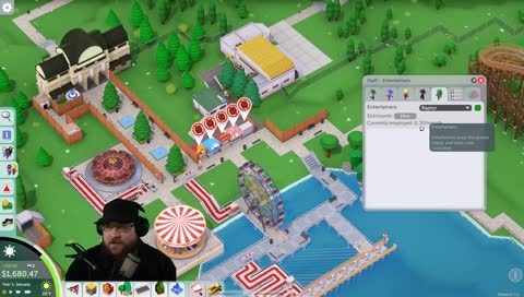 LoFi, Coffee and Day 2 with the Parkitect campaign!