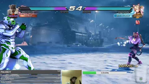 #Tekken AKing scrubbing 