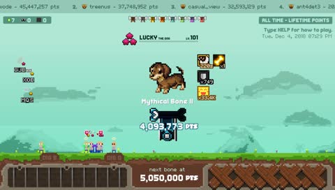 dont kick the dog [November Update! Exalted & Mythical Bones, New Items... And more!]