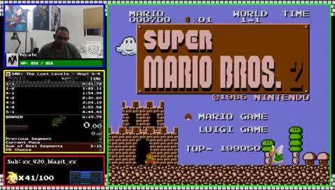 [Road to Partner] SMB2J any% 8-4 FDS PB Attempts