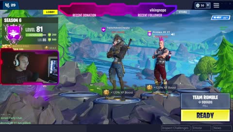 NEW GAMING SETUP!! - Fortnite