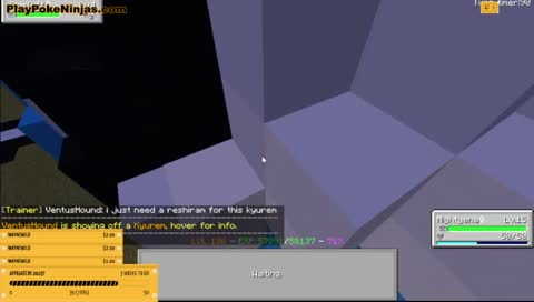 Pixelmon! PlayPokeNinjas.com - Chill Stream - Shiny Giveaways?