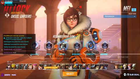 GET !KEYWORD 4 GIVEAWAY - OVERWATCH TEAM PRACTICE!