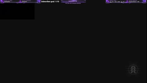 Reset / Black Armory Good Times! New Sub badges are live! Sub Goal 1 / 10