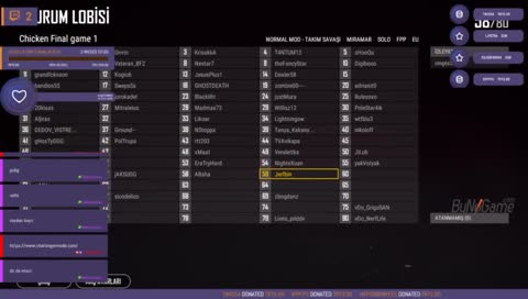 Challenger Mode Solo Turnuvası