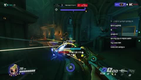 女.하꼬의 또버워치 경쟁전ㅎㅎㅎ