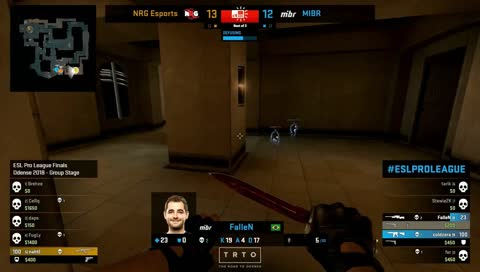 MIBR срещу NRG Esports [1:1] - BO3 - ESL Pro League S8