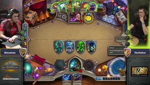 [Rerun] Mitsuhide vs Thefallen - Semi-Final - Hearthstone Grand Prix DreamHack Winter 2016