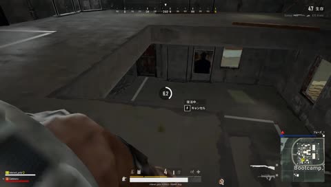 [PUBG]test play DUO(設定わからないので適当です)