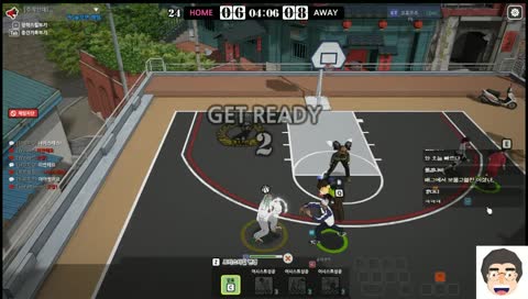 [상도로스] freestyle basketball2 초보플레이 - 컨타편(언제나 목표는 5승)