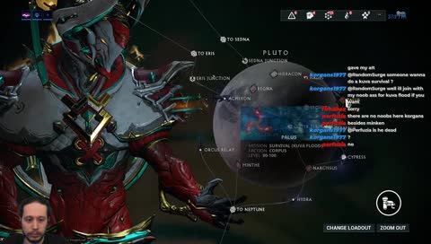 [WF Partner] Mr26. 🐟🐟🐟🐟 Playing with viewers. Kuva overdose. Helping new players. Ask any questions/if you need help.