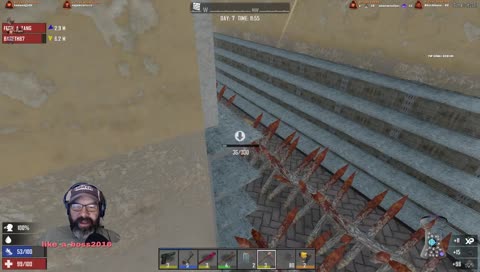 Playing on Boss Death Server!  With Friends Today!  7 Days to Die A-17
  #NamelessFamily #BinxTV 