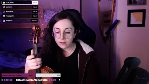 Violino day! [Irish music!] - !discord !social | !righello !canzoncina | !tazzine (game on!)