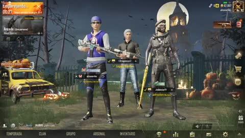 3000 horas  en  battleroyales +