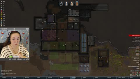 ❄️Rimworld • Vote on in game events! • Today's Topic: Fundraising Goal Incentives! ❄️• !social • 