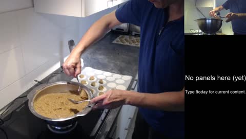 Baking Elisen-Lebkuchen. This time with electricity!