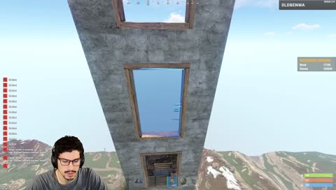 doing the thing eyes closed