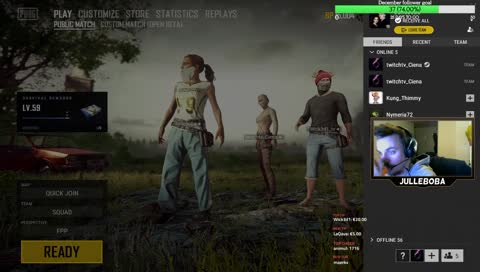 Monster muschen. Chill pubg!