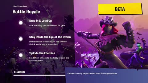 trying to win Fortnite