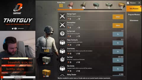 Lights Out!! /// PUBG MOBILE ///Late Wednesday!  /// Donate for the stream! ///