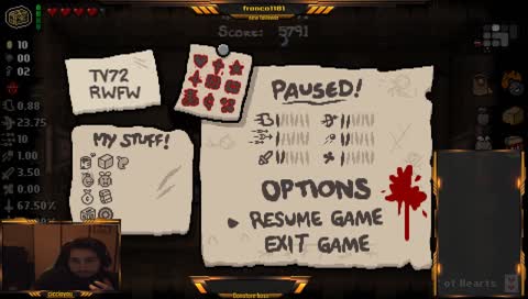 Aspettando babbo natale tra sangue aborti e cacca - The binding of isaac